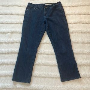 DKNY jeans women’s stretch dark wash high waisted boot cut size 10